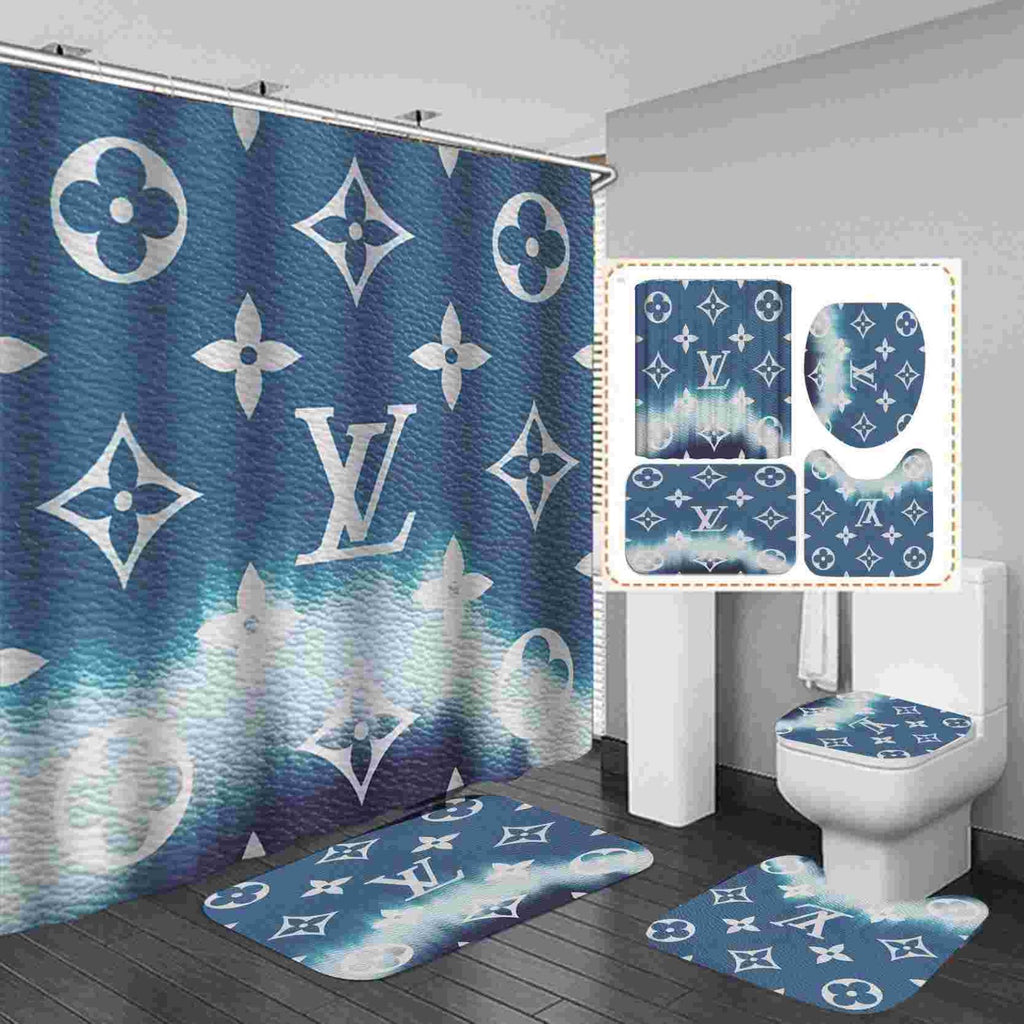 Sky Blue Monogram Set