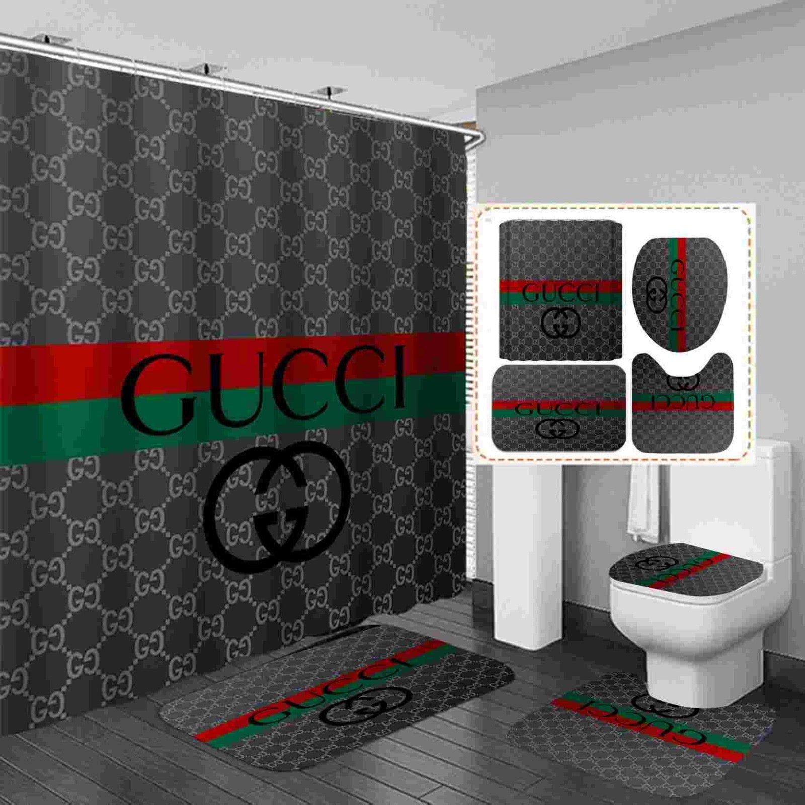 Grey Stripe Modern Set