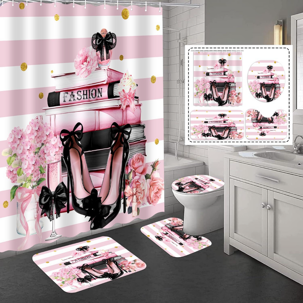Fashion &High Heels PinkSet